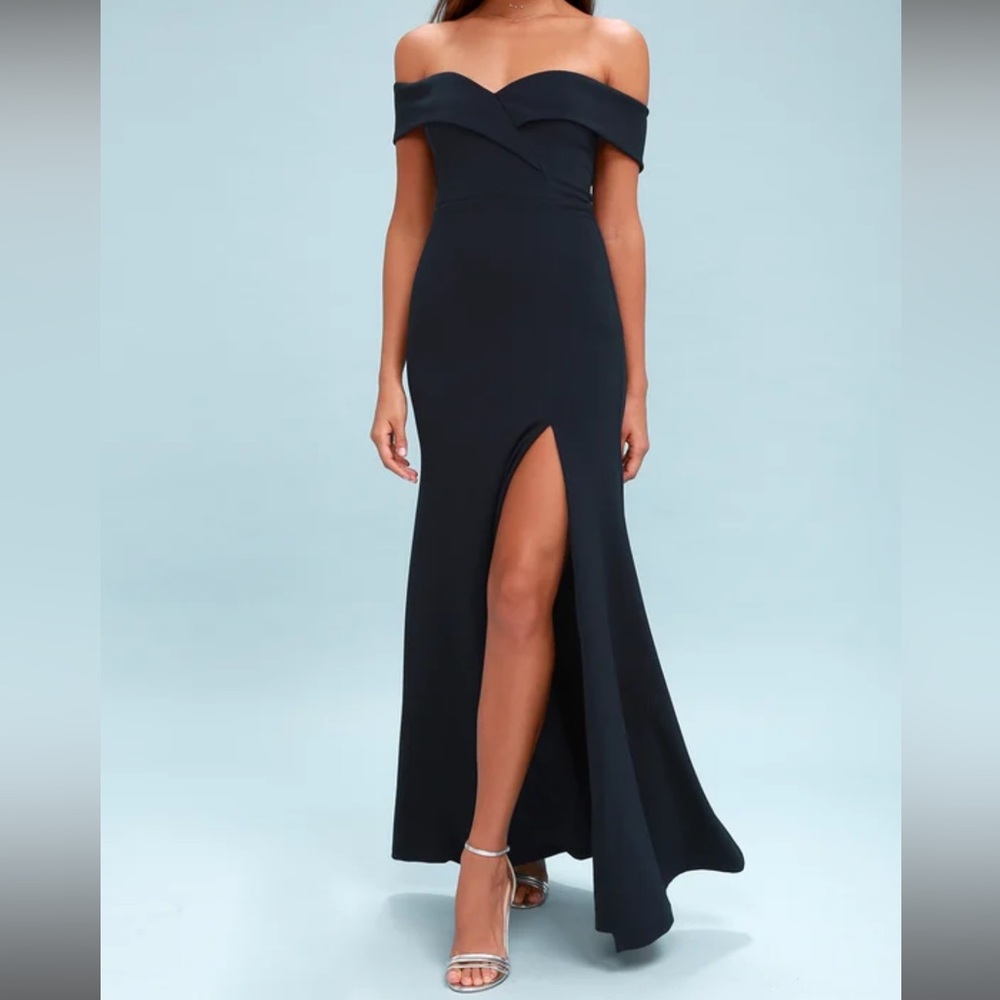 Lulus Song of Love Black Dress